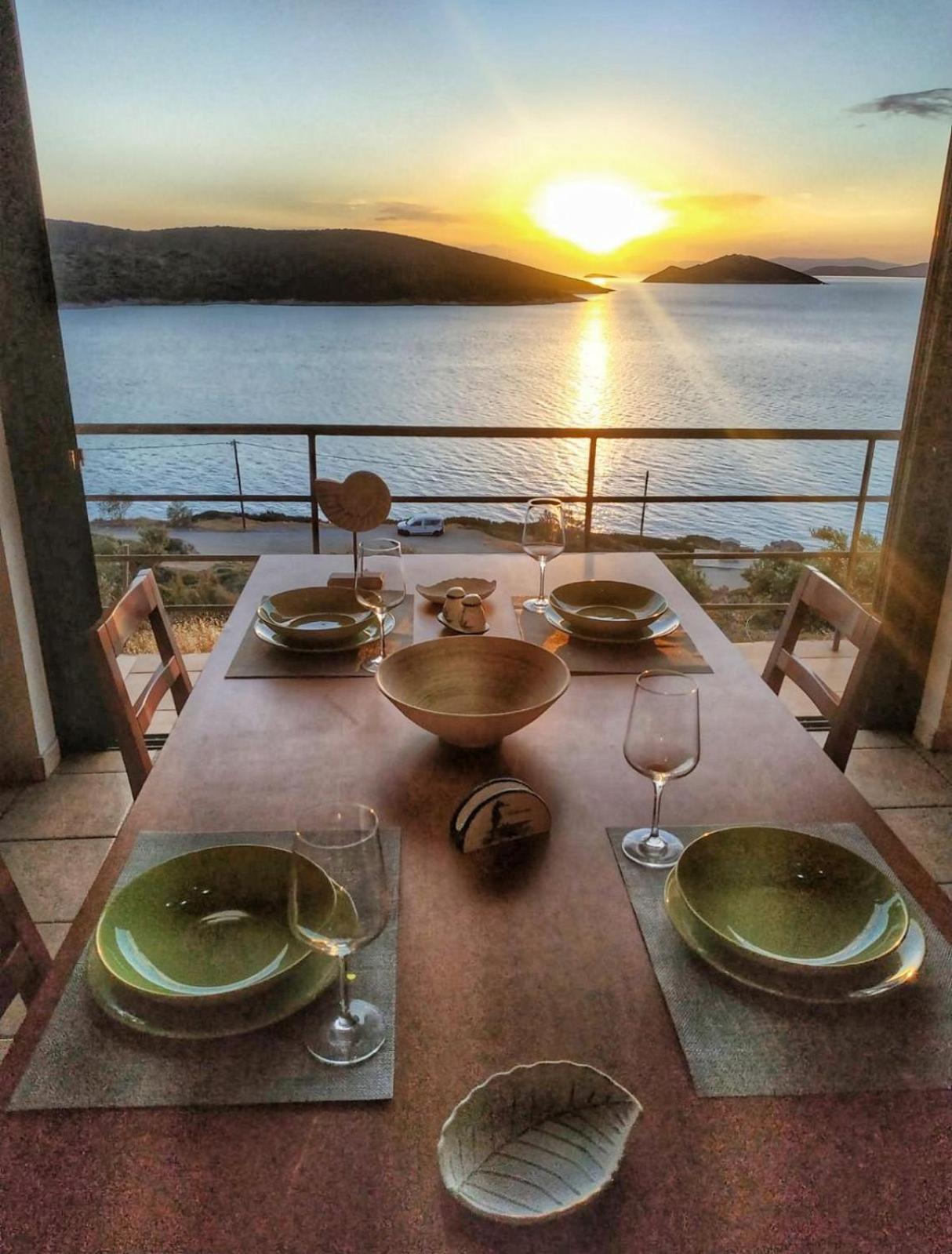 Marmari Megali Ammos Oasis Apartment & Studio Agia Marina  エクステリア 写真